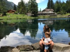 Blausee, o lago azul da Suíça