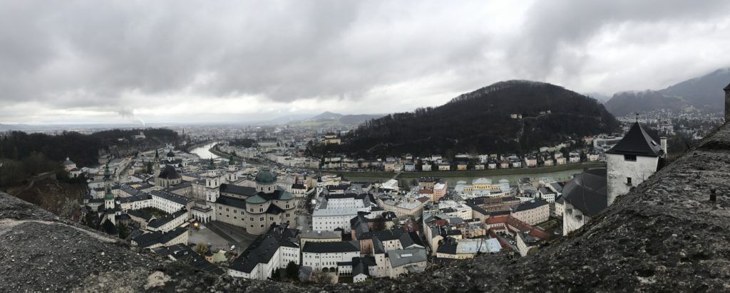 Vista panorâmica de Salzburg